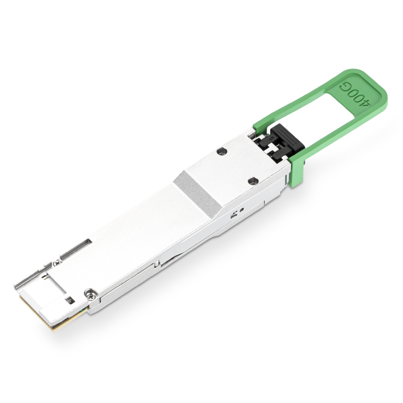 Fiberso QSFP-DD 400GBASE FR4 Module PAM4 1310nm 2Km SM Fiber Optical Transceiver for data center