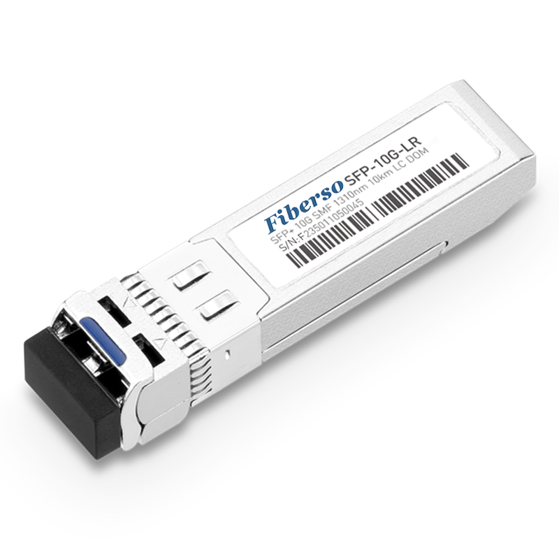 Fiberso SFP+ 10G Module LR 10km Duplex LC Fiber Optical Transceiver Compatible