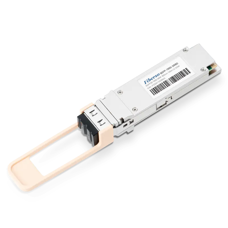 QSFP28 100G SR4 BIDI Module 150m LC MM Fiber Optical Transceiver for Ethernet Network