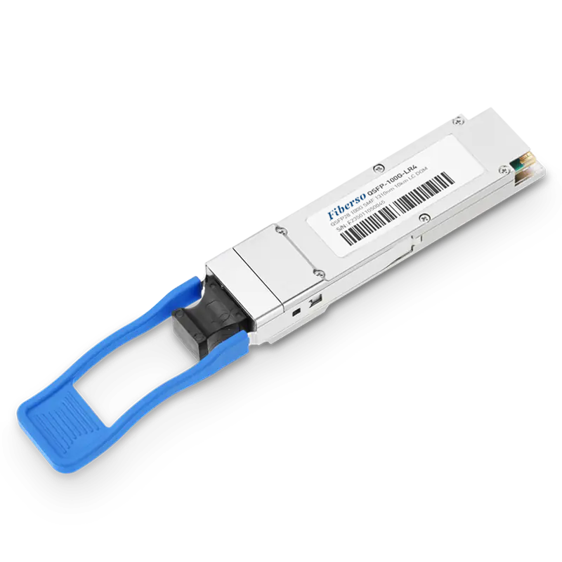 QSFP28 100G Module LR4 10km with LC Connector SM Fiber Optical Transmitter for Ethernet Network