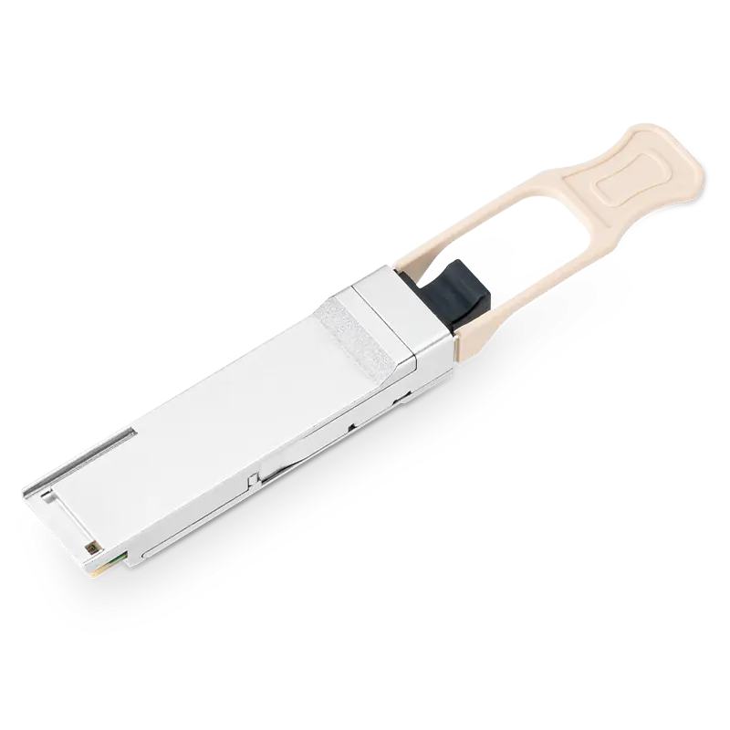 Fiberso QSFP56 200G SR4 Module 100m MPO MM Fiber Optical Transceiver Compatible with switches for data center